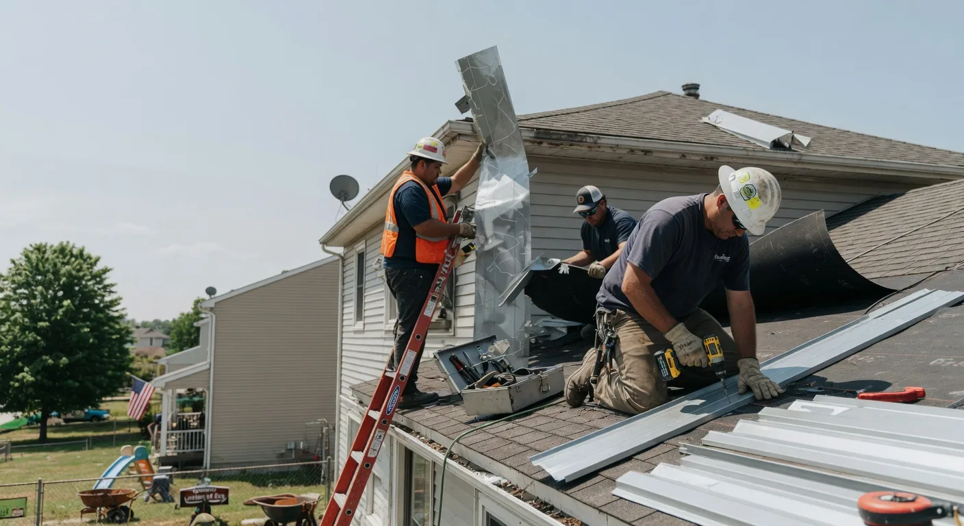 Metal Roof Repair in Christiansburg, OH